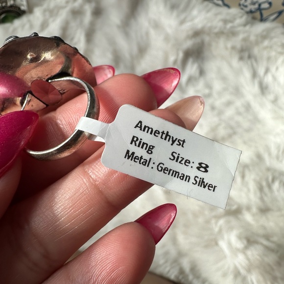 Amethyst ring - Picture 2 of 2